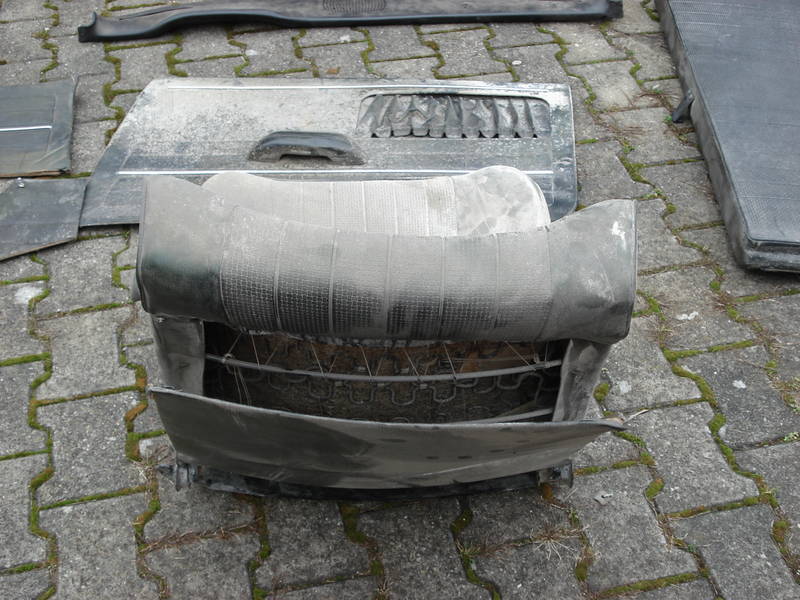 Kokosmatten schauen durch
